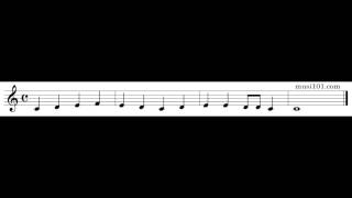 Sight Singing exercise #39