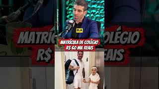 MATRÍCULA DE COLÉGIO DE R$60MIL REAIS....#tcar #tiagotcar #colegio #escola #rico