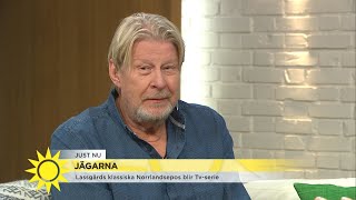 Här överraskas Rolf Lassgård i studion: 'Nej, men gud – hej gumman!' - Nyhetsmorgon (TV4)