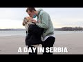 A DAY IN THE LIFE // two Americans living in Serbia VLOG
