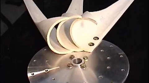 Wind Turbine Hub and Blades.wmv