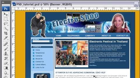 Create Your Own PSD Photoshop Template Introduction