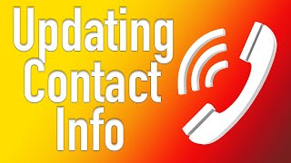 How to update your phone number in Infinite Campus
