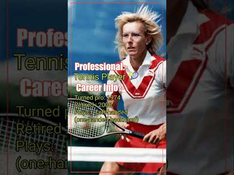 Martina Navratilova Biography 2023