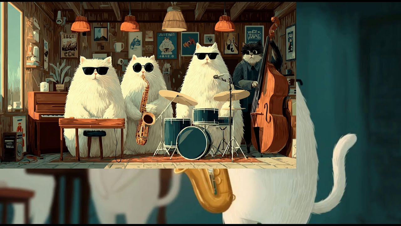 Jazz in the Blue Room – Smooth Jazz – Deep Bass Jazz for Relaxation