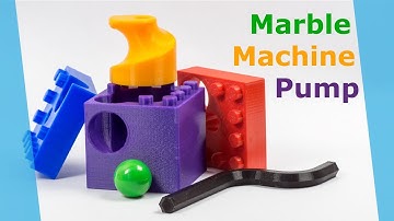 Marble Pump to make a Hubelino Marble Machine - Toy 3D-Printing Project