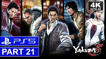 YAKUZA 5 REMASTERED | Part 21 | PS5 Story Walkthrough | [4K, HDR, 60FPS]