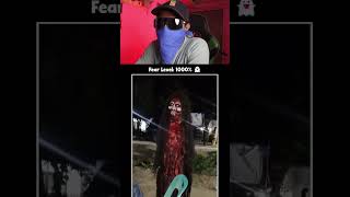 Fear Level 1000% 😱 #funnyhorror #shorts #shortsfeed