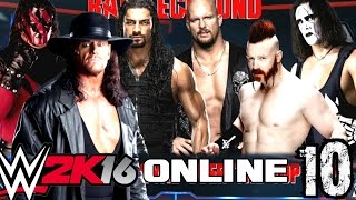 WWE 2K16 Online Türkçe | Efsane Adam UNDERTAKER | Ümidi vs World | 10.Bölüm | Ps 4