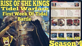 Rise Of The Kings Tidal Warfare First Week Of Tidal Battle Fighting Against 6 Kingdom Season 4 screenshot 5