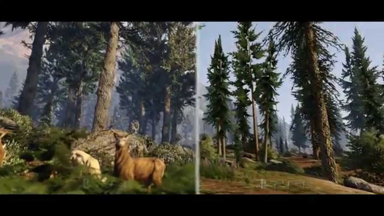 GTA V | PS4 vs PS3 comparison video | EXCLUSIVE VIDEO