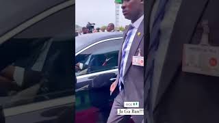 Presidential Inauguration : Moment Tinubu Arrived In Mercedes-Maybach S-Class