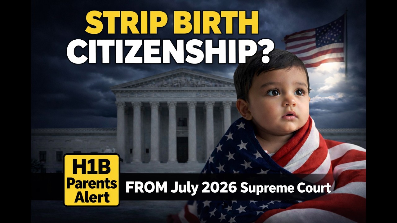 🇺🇸 US Citizenship Rule Change? తీర్పు తర్వాత పుట్టే పిల్లల పరిస్థితి ఏంటి? | NRI Alert