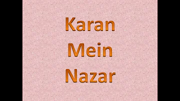 Karan Mein Nazara Karaoke