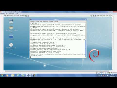 Instalacion de postgresql en debian, Equipo 3
