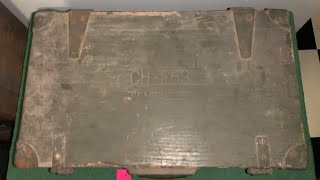 Ww2 scr-506 radio parts box