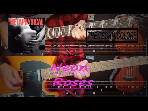 Neon Roses The Technicolors Tab Pdf Tutorial Cover