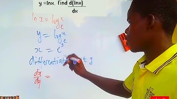 derivative of ln x wrt x d/dx(Inx) |differential calculus