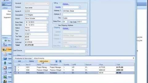 LEGACY INTERFACE VIDEO SERIES - Claritysoft Offline: Add a Quotation