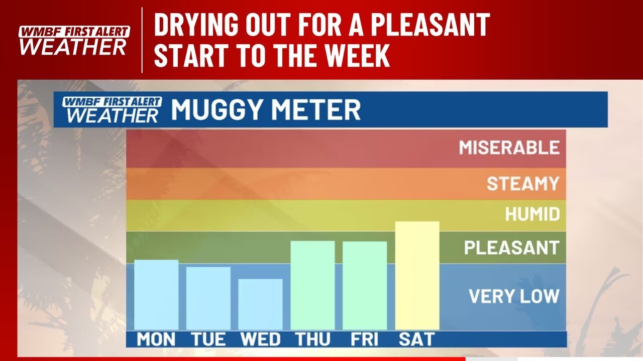 FIRST ALERT: Drying out for a pleasant start to the week - YouTube
