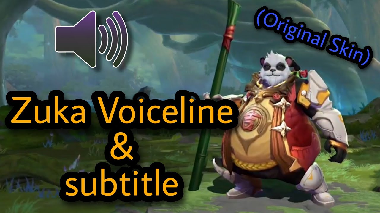 Zuka Voice Lines (Default Skin) Zuka All Quotes & Sayings | AoV YouTube | 傳說對決 | Liên Quân Mobile