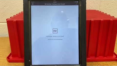 Importing Document to Notability