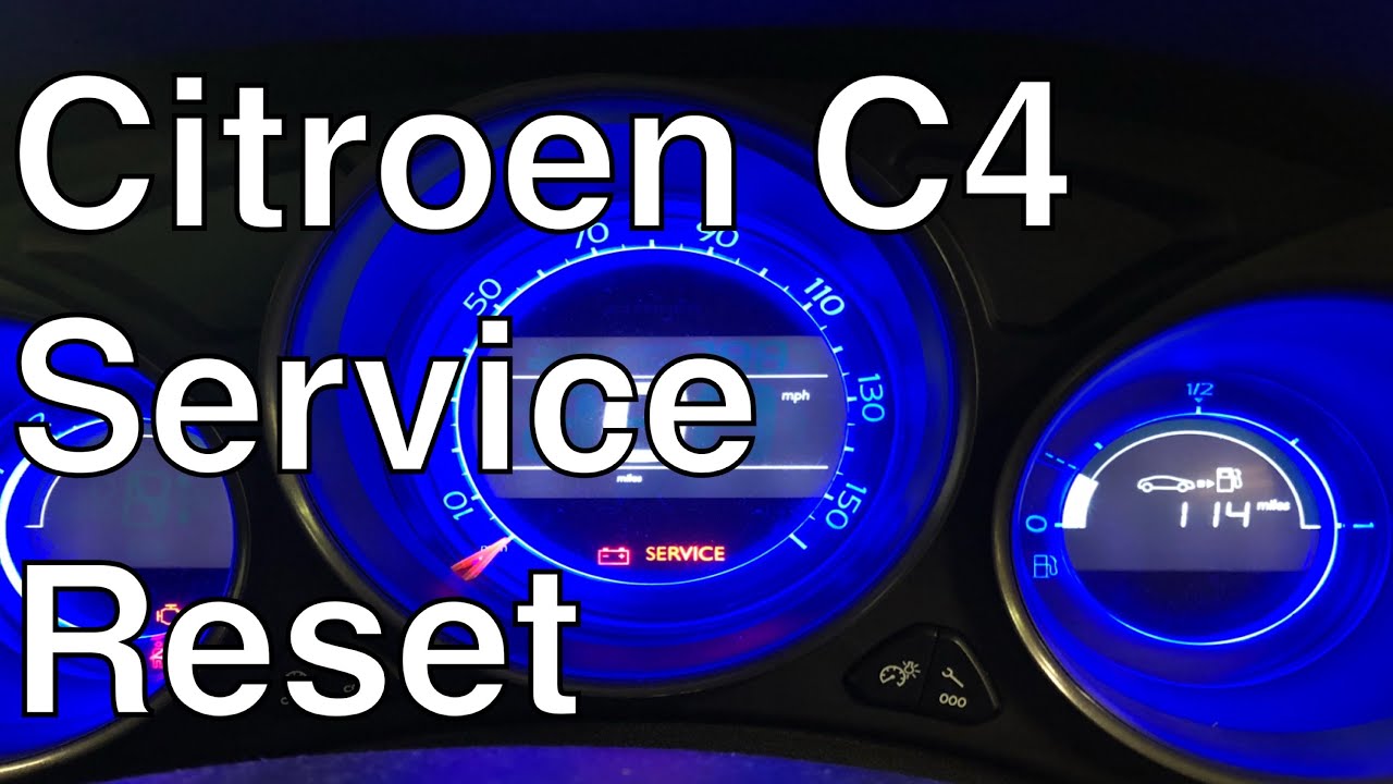 Citroen c4 service пишет