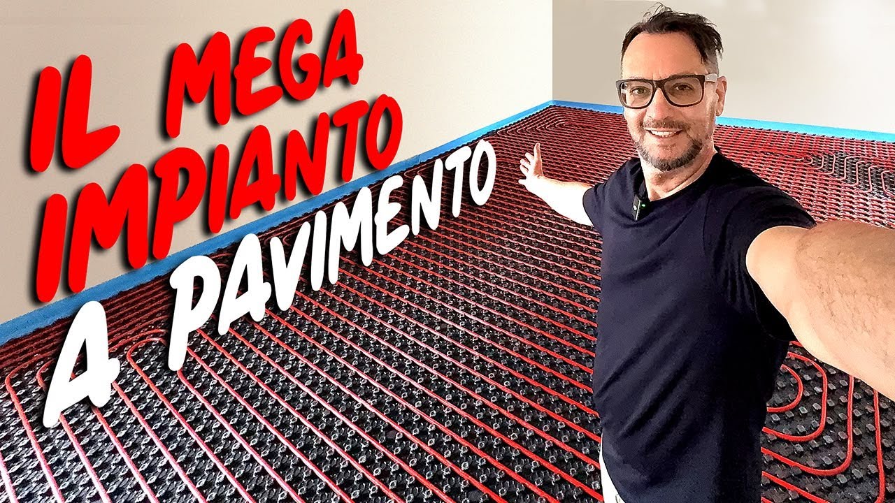 Abbiamo terminato il MEGA IMPIANTO DI RISCALDAMENTO A PAVIMENTO