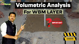 Water Bound Macadam | WBM | Volumetric Analysis of WBM Material Net Worth
