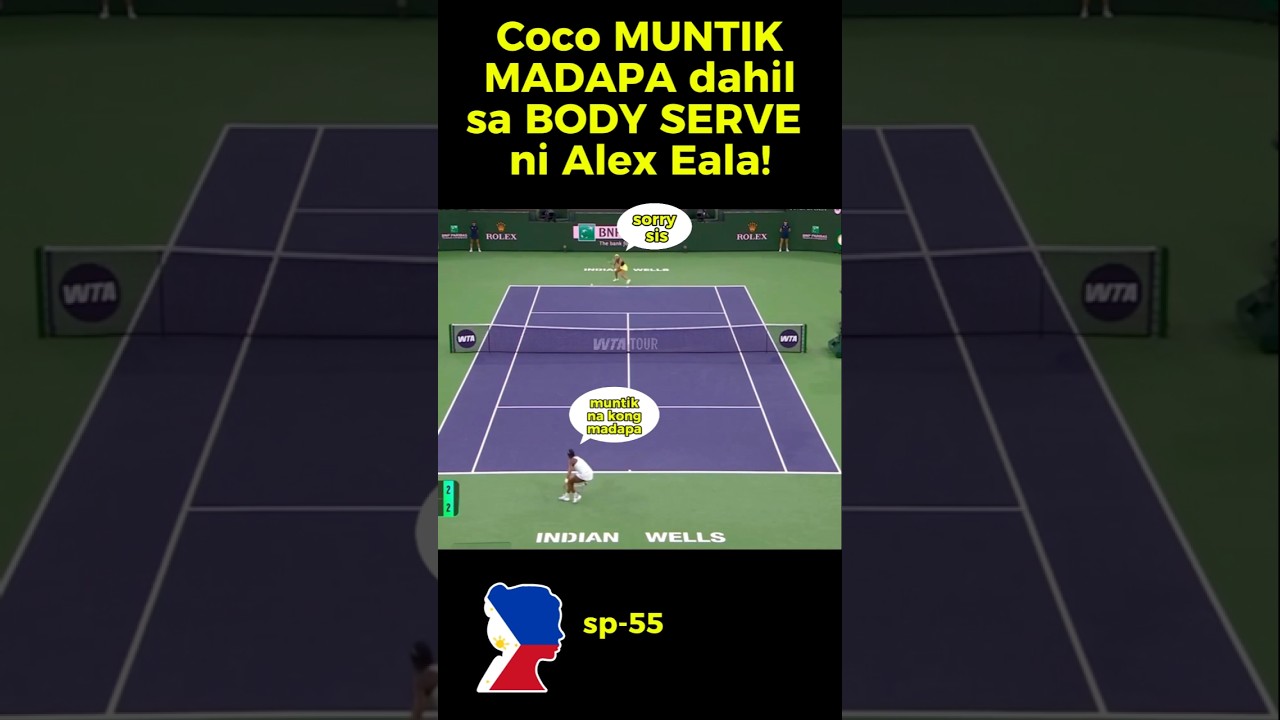 Body serve ni Alex muntik pinadapa si Coco!