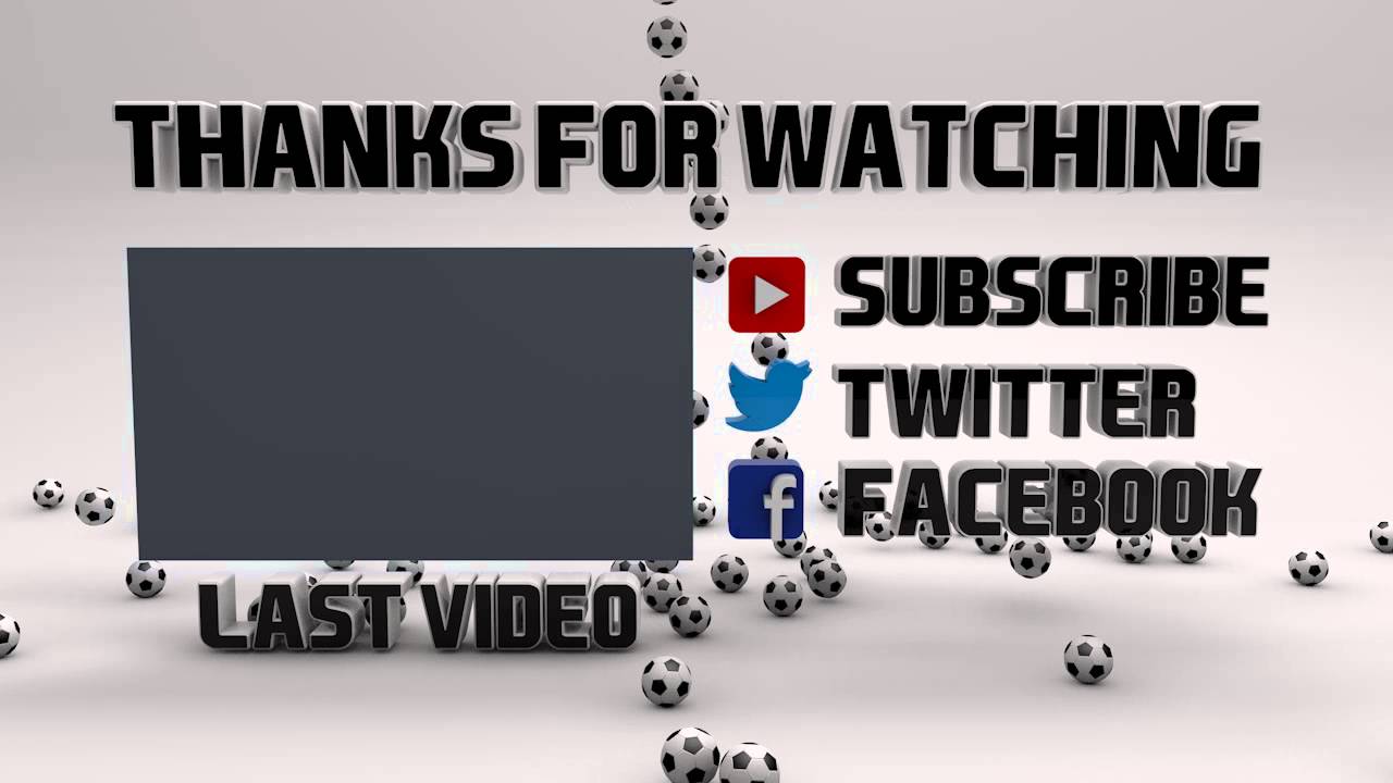 Template #28 - Fifa outro (Cinema 4D)