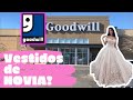 GOODWILL Encontré Vestidos de NOVIA 👰‍♀️ en donde venden ropa de segunda 😱y súper baratos 💵