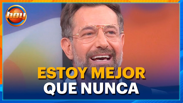 Gabriel Soto habla de los problemas de salud que tuvo y sobre sus próximos proyectos | Programa Hoy