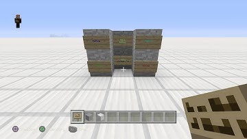 How to do collor signs is minecraft ps4,ps3,and xbox edition