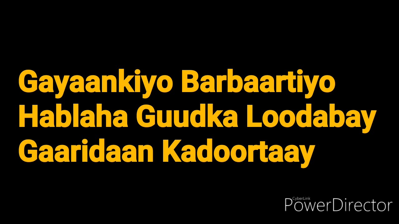 Axmed Gacayte iyo Sahra Halgan Gocamada Ha iijarin