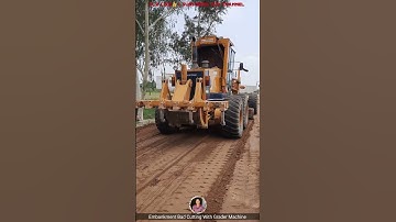 Heavy Grader Machine Operator Operatings Sub Grade levelling & Dressing Smoothly♥️ #viral #shorts