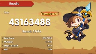 43,000,000+ POINTS IN ARENA WITH WOOD MAGE! (My Heroes: SEA) screenshot 5