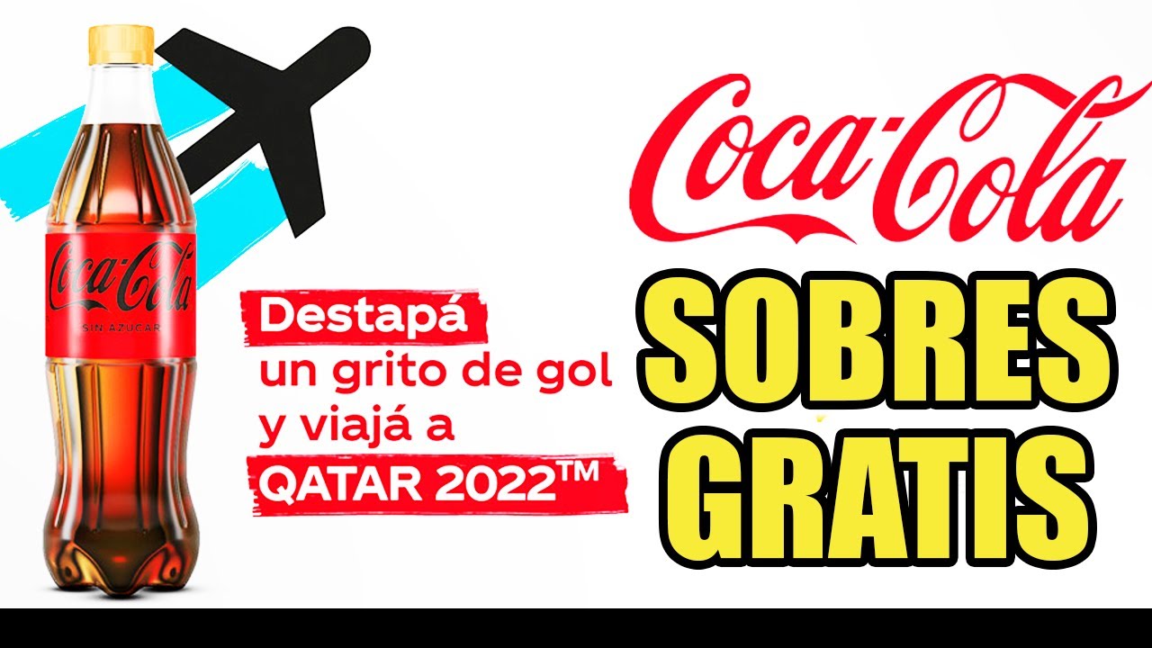 Scanear Coca Cola y Album Panini SOBRES GRATIS en Album Qatar 2022
