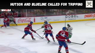 Hutson Tripping On Foligno Is The Worst Penalty Of All Time - Tough Call Review