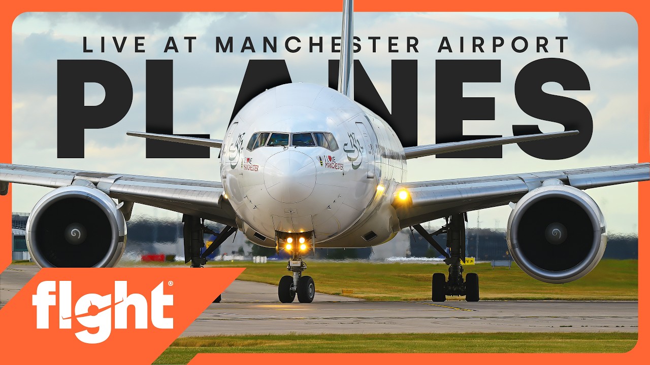 Big PIA 777 Roar & Evening Heavy Jets! 🧡 Manchester Airport LIVE