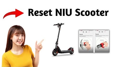 How to Reset NIU Scooter