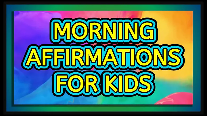 33 POSITIVE AFFIRMATIONS FOR KIDS SELF ESTEEM - (WATCH AT LEAST ONCE A DAY) | #positiveaffirmations - DayDayNews