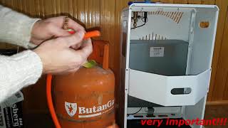 how to install the stove on gas, GPL by daniel sas 21,616 views 6 years ago 9 minutes, 51 seconds
