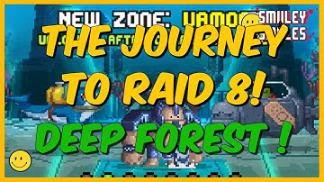 Bit Heroes Journey to Raid 8 ! Zone 10 Flag 1 ! Deep Forest !