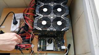 Моя майнинг ферма 2020. На ONDA BTC1800 с картами MSI P106-100 6G