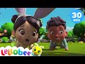 Let's Go On An Easter Egg Hunt! - Easter Egg Hunt Song + More ABC Kids Songs - Little Baby Bum