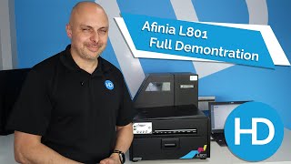 Afinia L801 Colour Label Printer - Full Demonstration Hd Labels