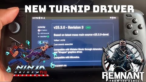 New Turnip Driver 25.3.0 R3 Testing on Odin 2 