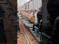 cool machine for processing logs #shorts