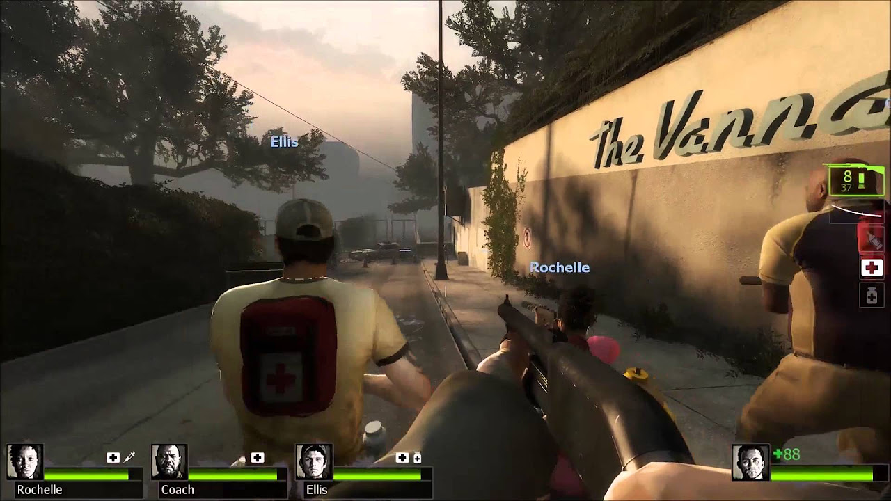 เกมซอมบี้ออนไลน์  New Update  BGZ L4D2 Left 4 Dead 2 EP1 ฝ่าดงซอมบี้ตามหาเมีย